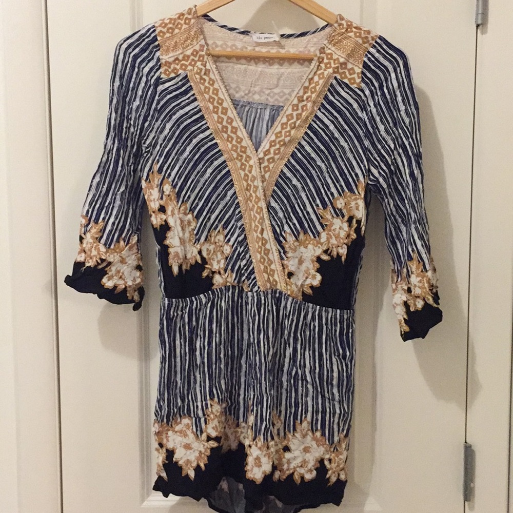 3/4 Sleeve romper